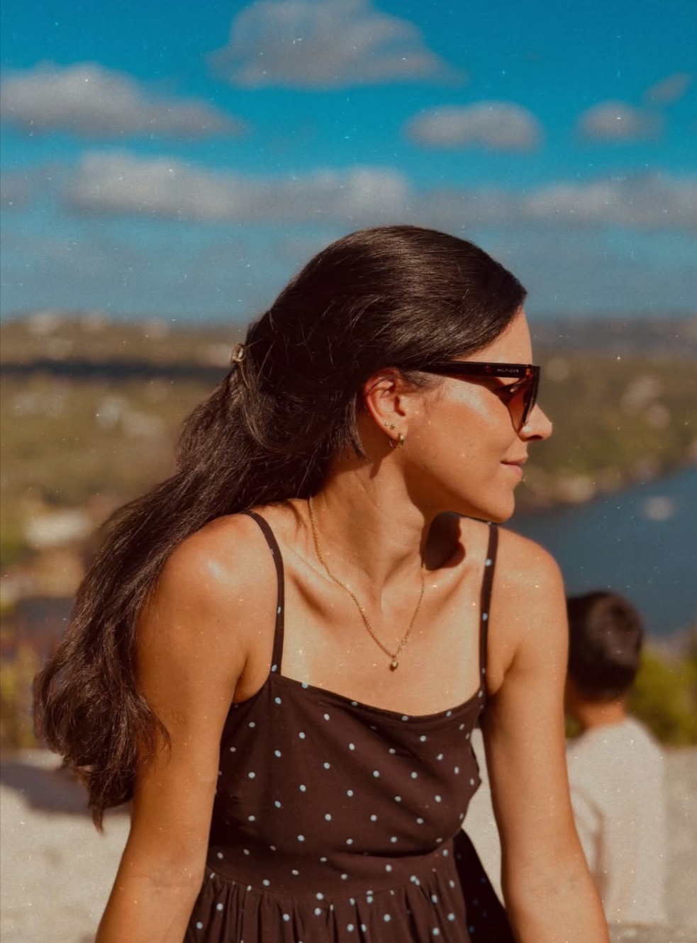 Michelle Jaime in the sunshine
